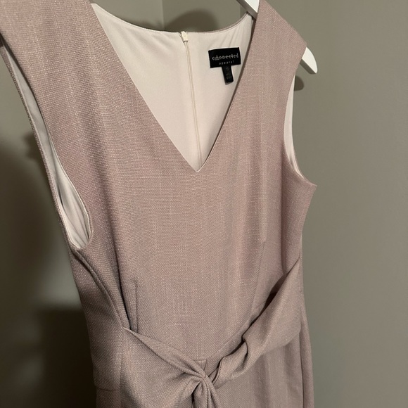 Light Pink Jumpsuit - Tie Front - Picture 2 of 2